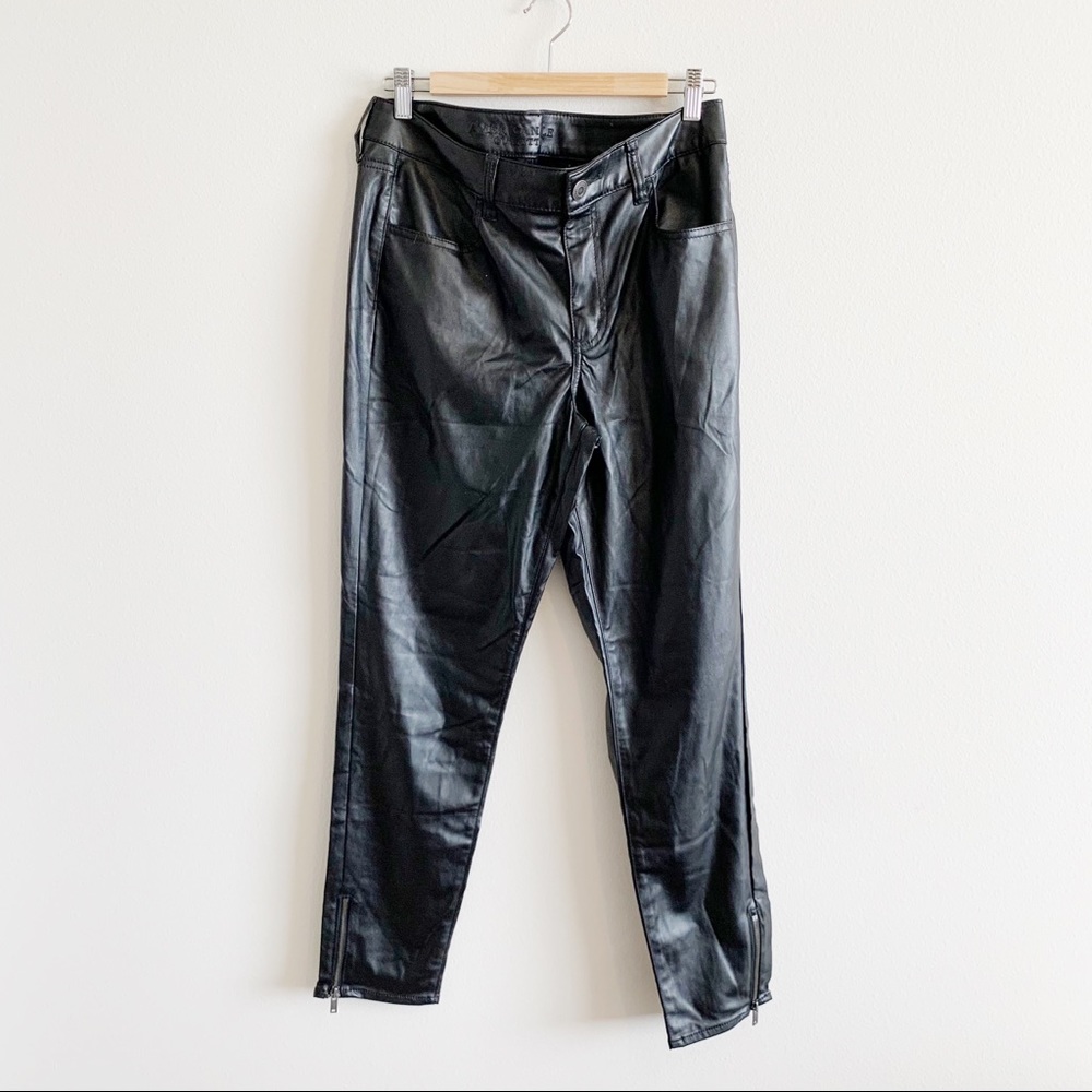 American Eagle Faux Leather Pants